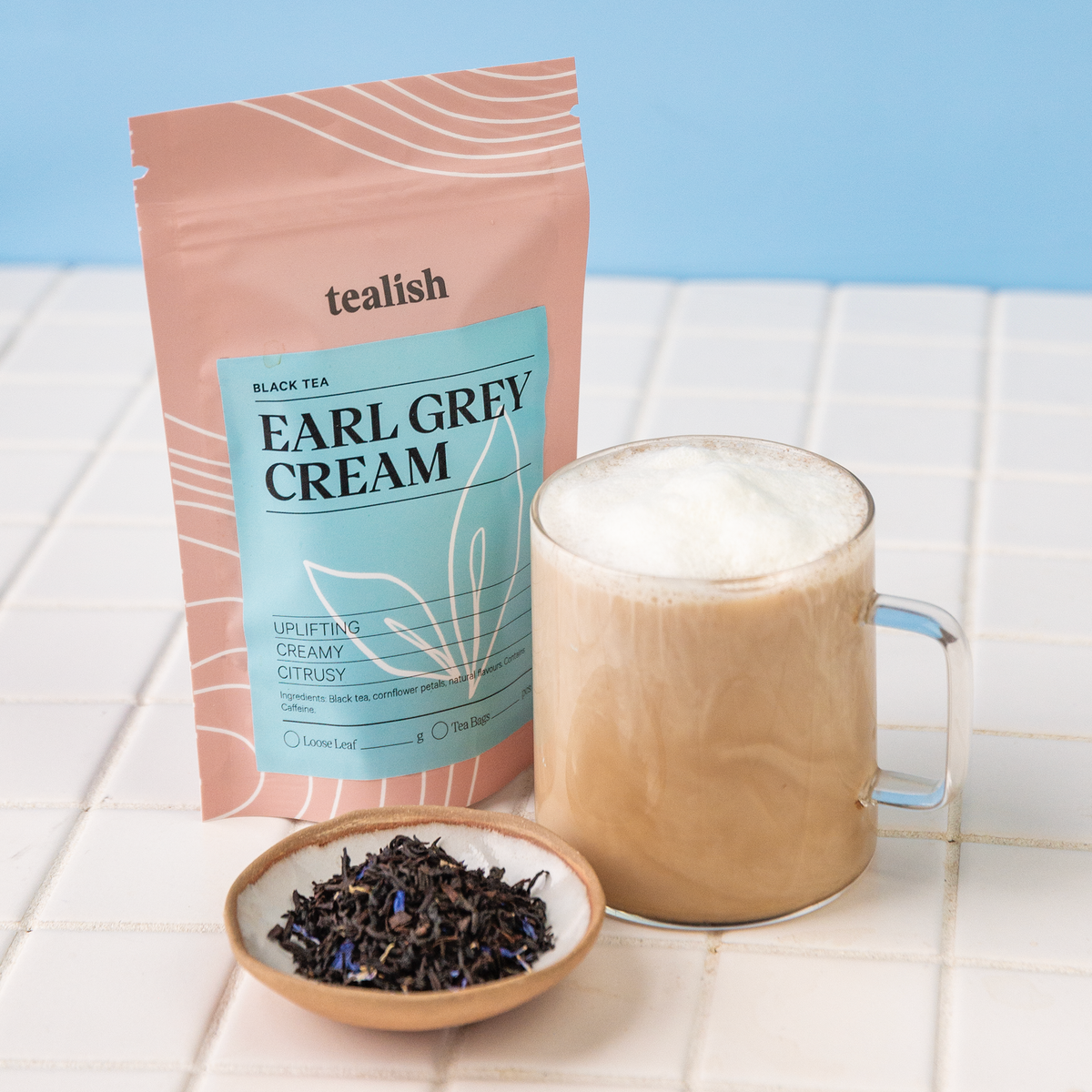 Tealish Earl Grey Cream Black Tea Tealish