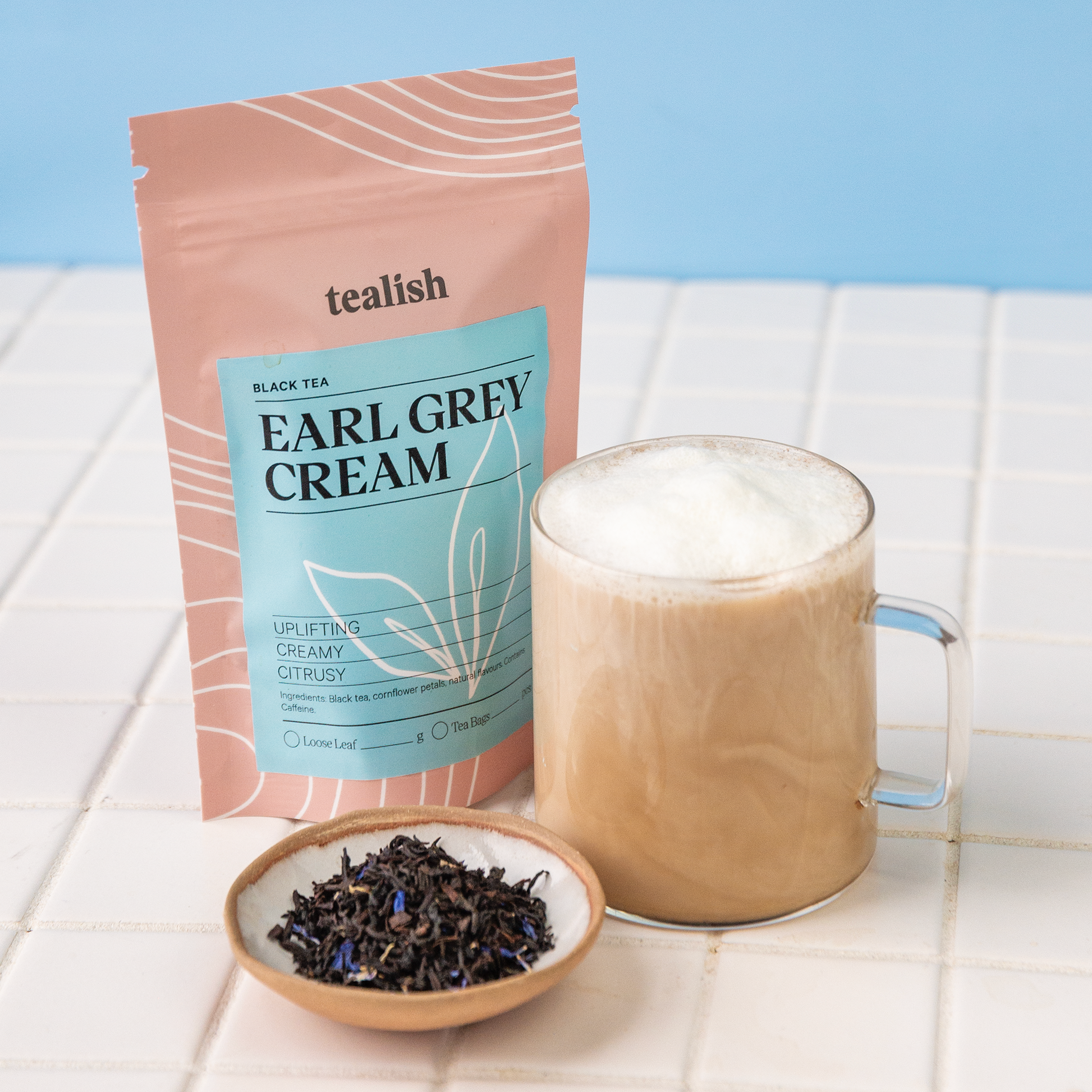 Tealish Earl Grey Cream Black Tea Tealish