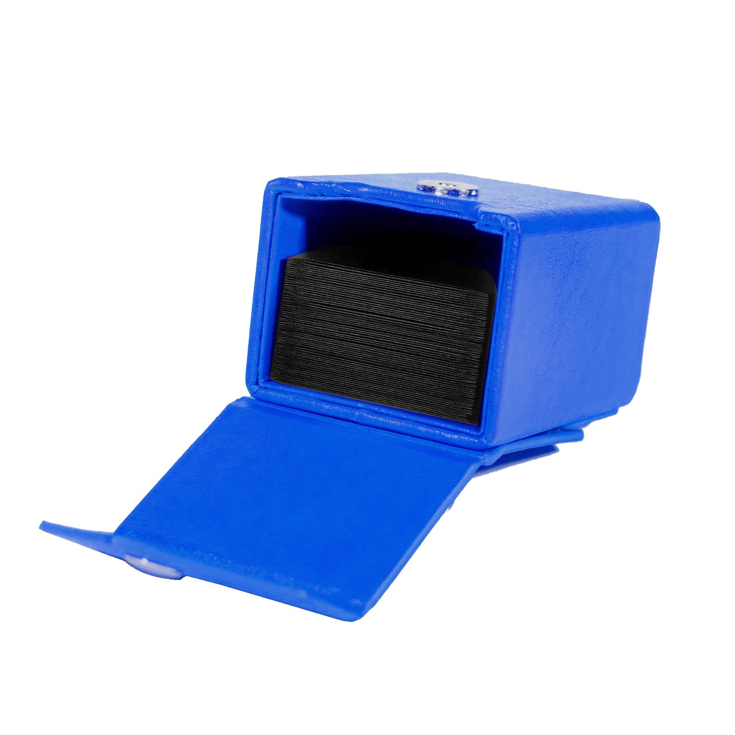 Kaiba Blue Deck Box + Belt Loop - Hard Shell - Faux Leather LDB Duel