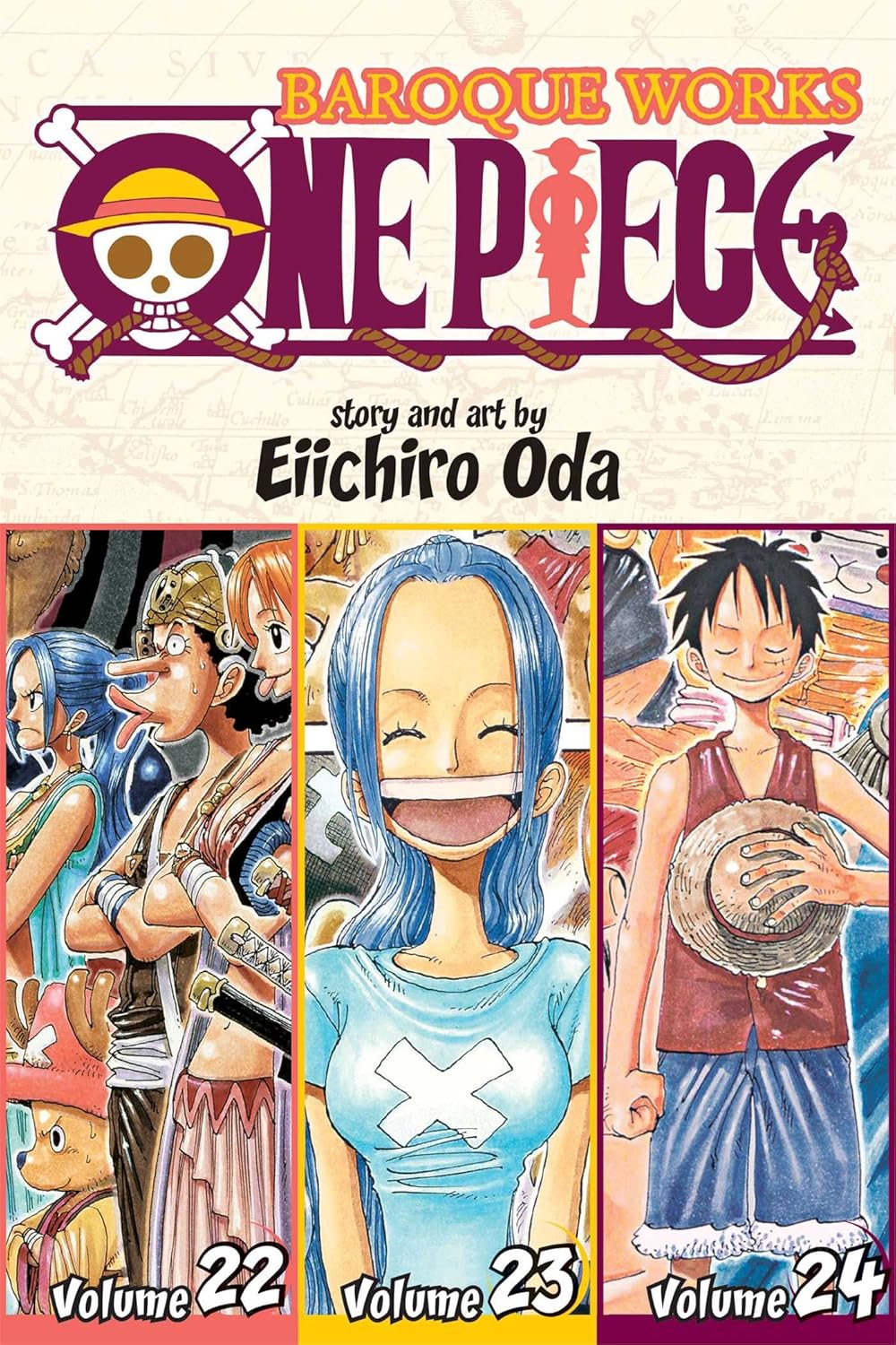 One Piece 3-in-1 Omnibus Edition, Vol. 08