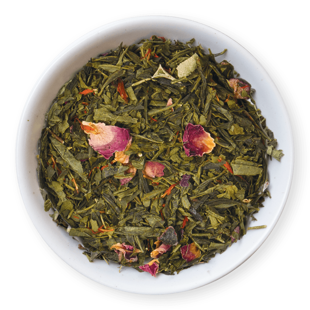 Tealish Organic Sakura Cherry Rose Green Tea Tealish