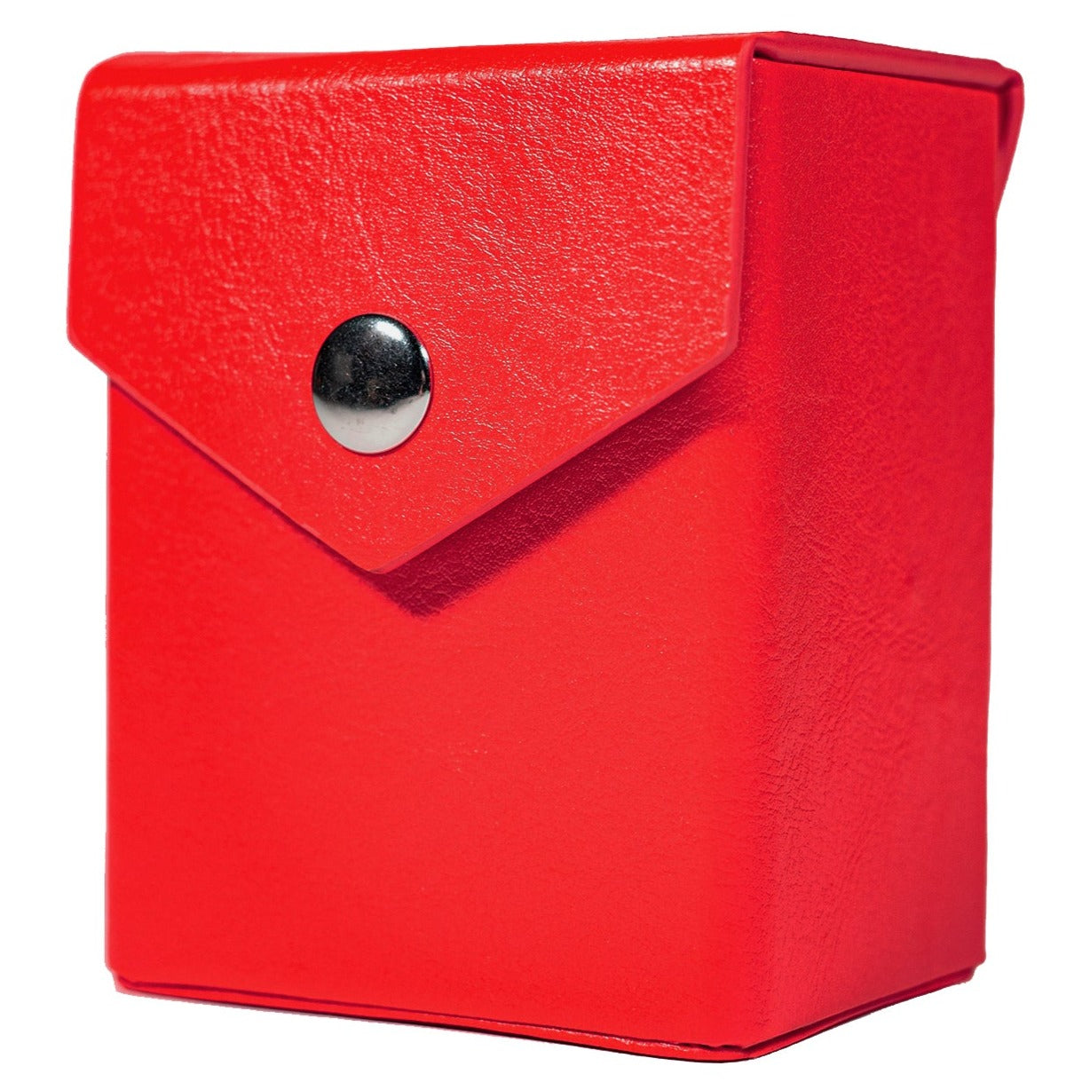 Red Deck Box + Belt Loop - Hard Shell - Faux Leather LDB Duel
