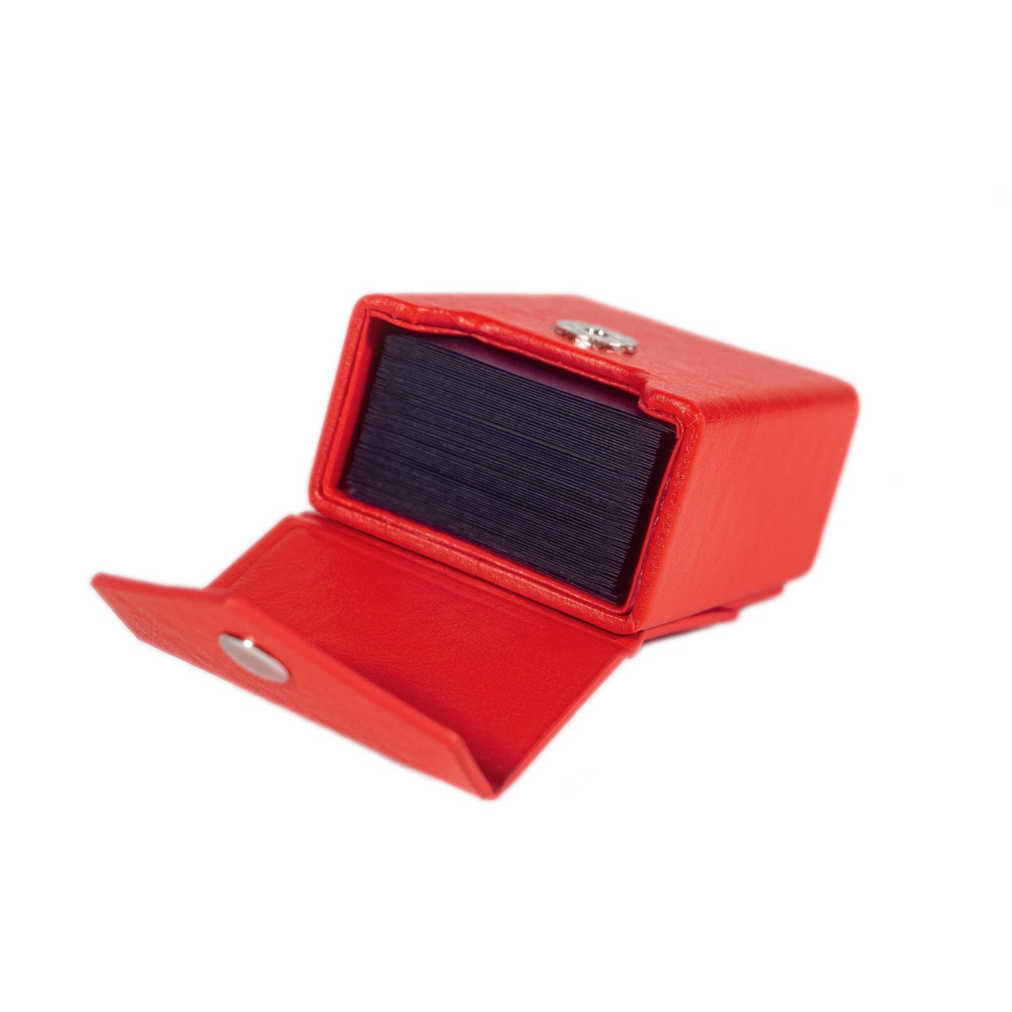 Red Deck Box + Belt Loop - Hard Shell - Faux Leather LDB Duel
