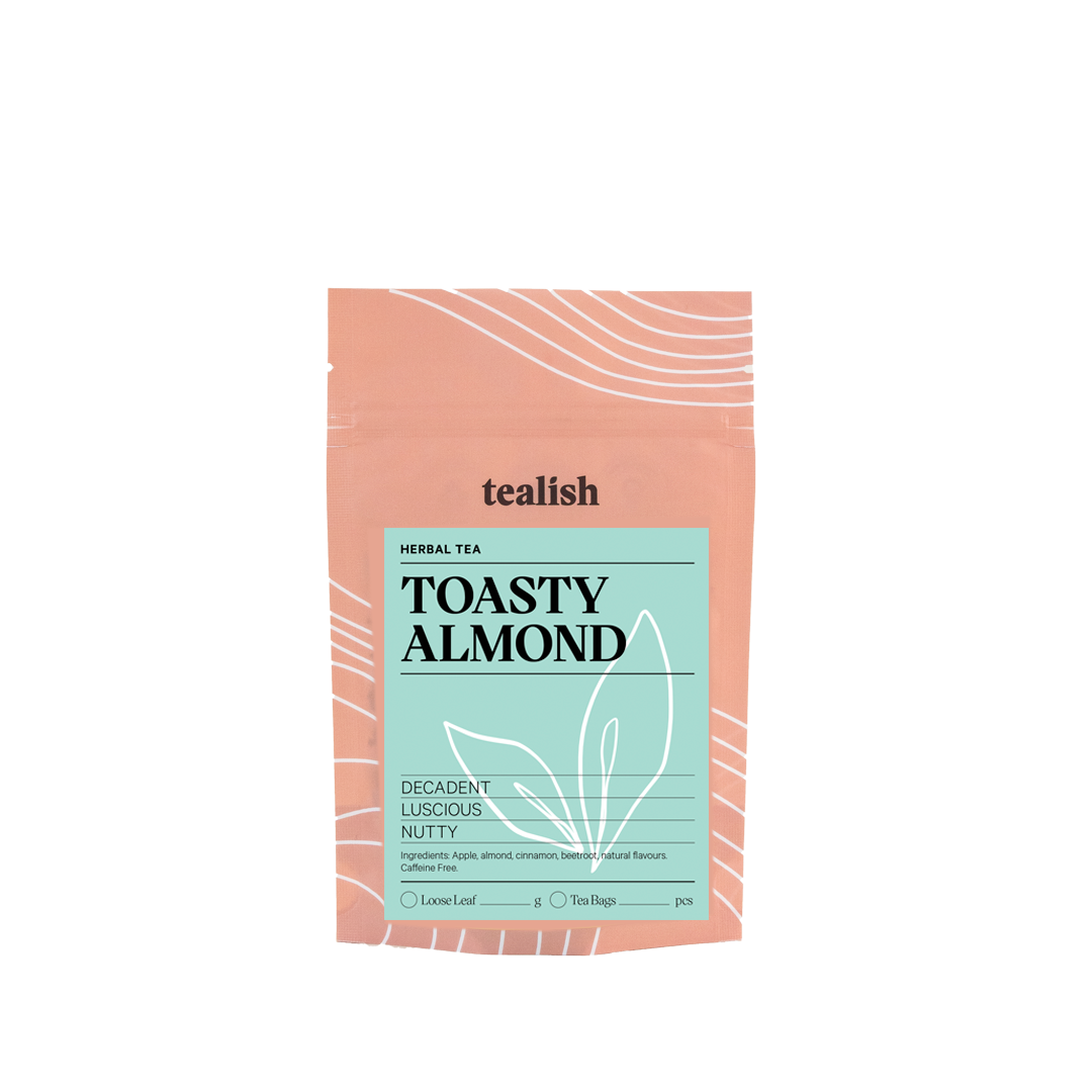 Tealish Toasty Almond Herbal Tea Tealish
