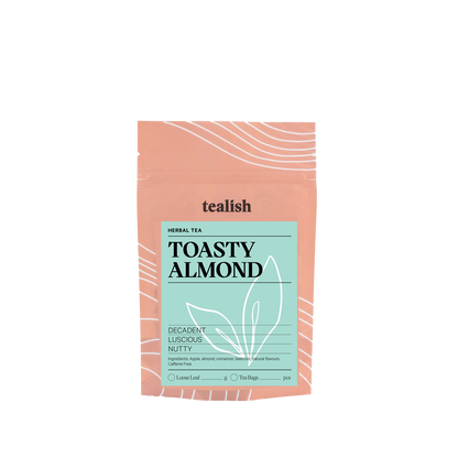 Tealish Toasty Almond Herbal Tea Tealish