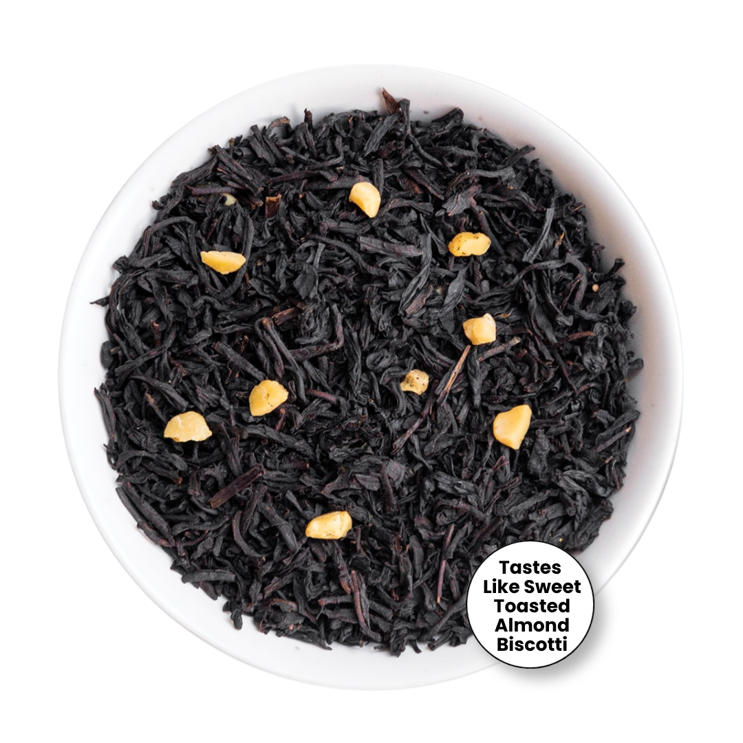 Tealish Almond Biscotti Black Tea Tealish
