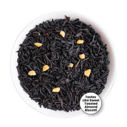 Tealish Almond Biscotti Black Tea Tealish