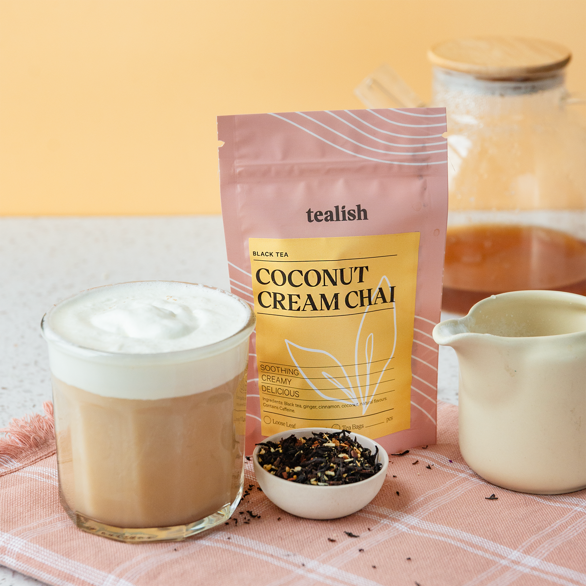 Tealish Coconut Cream Chai Black Tea Tealish