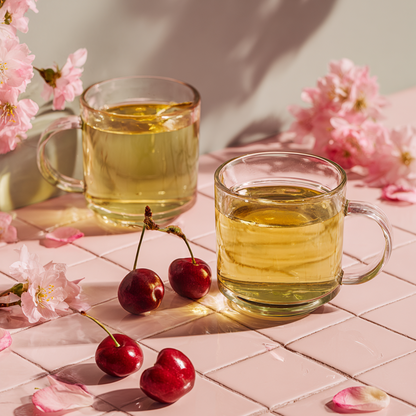 Tealish Organic Sakura Cherry Rose Green Tea Tealish