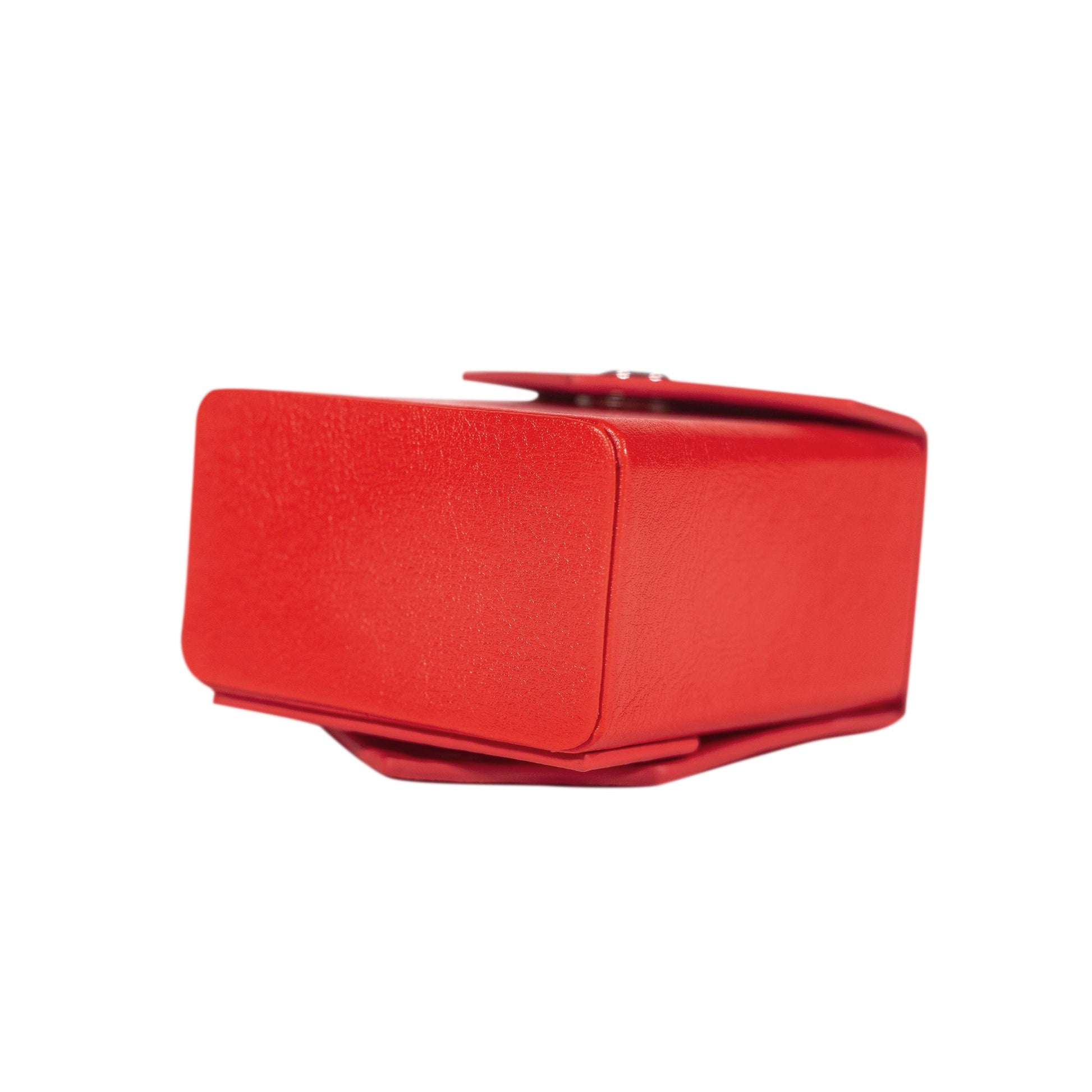 Red Deck Box + Belt Loop - Hard Shell - Faux Leather LDB Duel