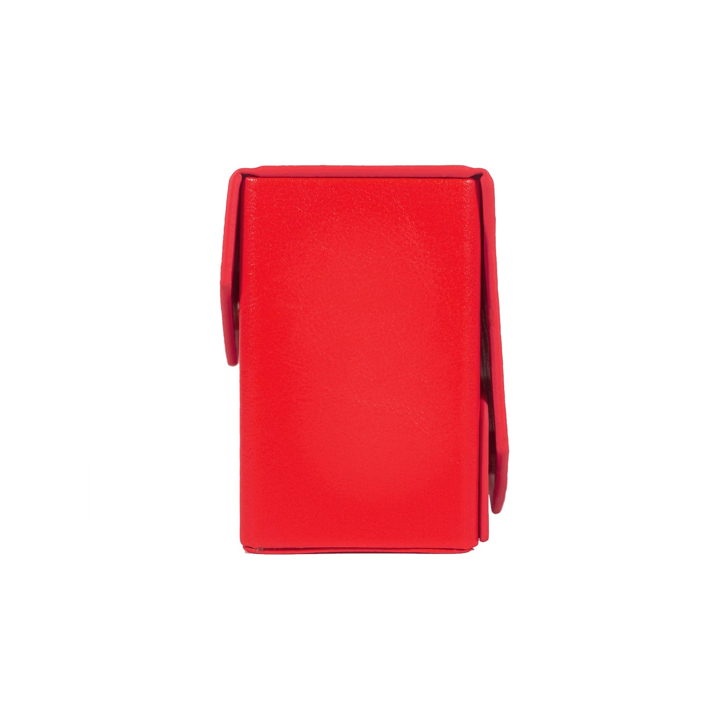 Red Deck Box + Belt Loop - Hard Shell - Faux Leather LDB Duel